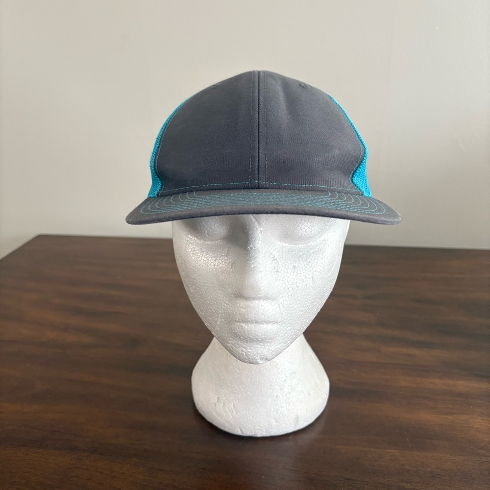 Richardson Grey Blue Men's Hat Mesh Trucker Hat Casual sporty